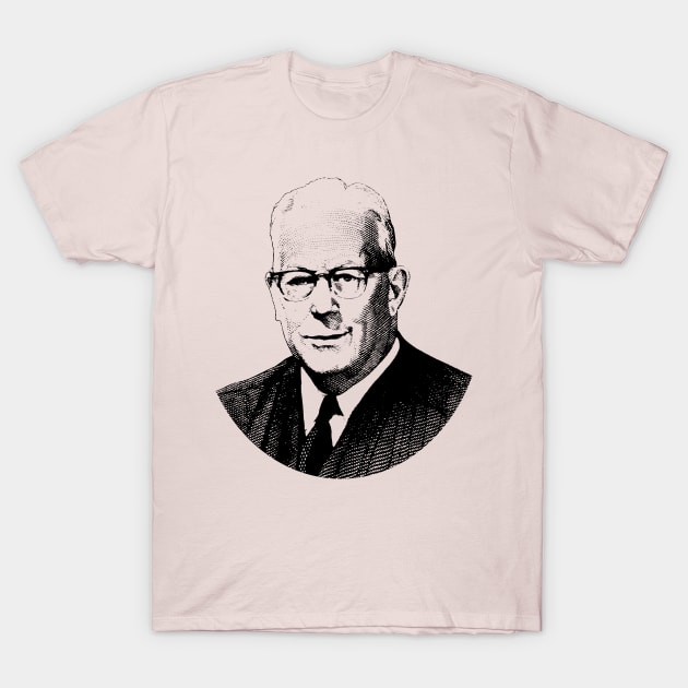 Chief Justice Earl Warren T-Shirt by warishellstore